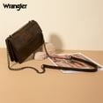 thumbnail image 6 of Wrangler Crossbody Purse for Women Shoulder Bag Vintage Wallets with Chain Strap, Coffee, 6 of 7