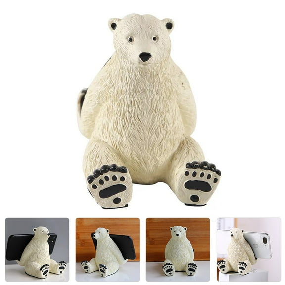 COSMOBETTY Portable Bear Tablet And Phone Holder Lightweight And Durable Cell Phone Bracket For Easy Use And And Family