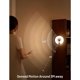 thumbnail image 5 of Luz de noche recargable con sensor de movimiento para niños, luz de armario regulable para armario, dormitorio, pasillo, cobertizo de baño, garaje (medida Φ93 x T31), 5 of 5