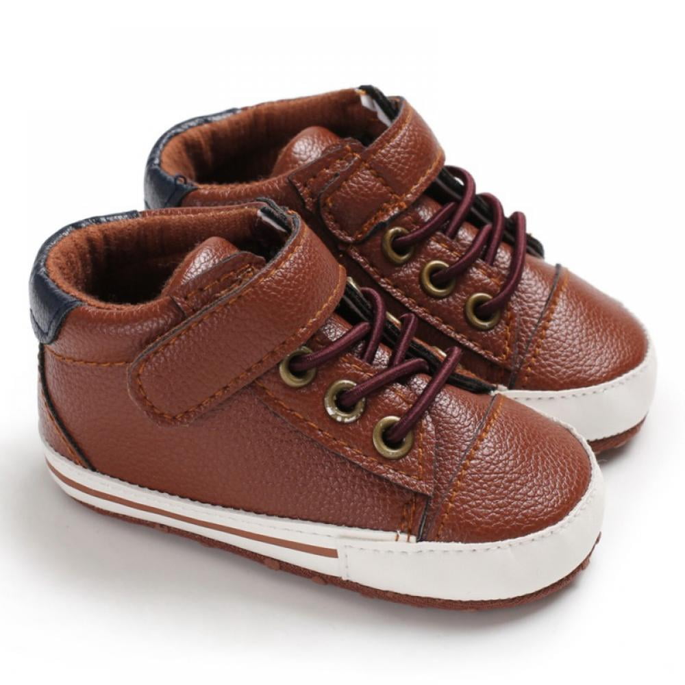 newborn leather shoes