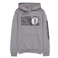 thumbnail image 2 of Men's New Era Brooklyn Nets Charcoal Tip-Off Collection Pullover Hoodie, 2 of 3