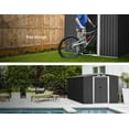 thumbnail image 4 of Relyard 6x8 Metal Outdoor Storage Garden Shed, 4 of 5