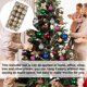 thumbnail image 5 of 30 piezas de bolas de Navidad adornos inastillables decoraciones para árboles de Navidad juego de bolas colgantes para decoración de fiesta de Kits de decoración para fiestas Dorado champagne Cateissary HA007626-13B, 5 of 6