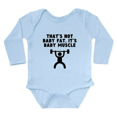 

CafePress - Baby Muscle Body Suit - Long Sleeve Infant Bodysuit