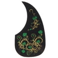 thumbnail image 1 of Golpeador de celuloide para guitarra acústica colibrí, protectores de púas con placa para rascar, 1 of 6