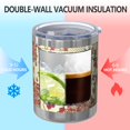 thumbnail image 2 of 12oz Tumblers Pioneer Flower Vacuum Insulated Stainless Steel Travel Tumbler Cups Mug with Lid and Straw for Beer,Coffee,Beverages with Cleaning Brush for Cold & Hot Drinks, 2 of 5
