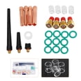 thumbnail image 2 of Motor Genic Tig Gas Lens Collet Body Pyrex Cup Kit Wp 9 20 25 Tig Welding Torch 26Pcs, 2 of 14