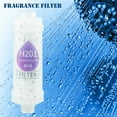 thumbnail image 4 of Fragrance Shower Filter Purification Chlorine Removal Bath Supplies Decor Supplies (Lavender), 4 of 6