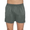 thumbnail image 4 of Intimo Mens' Classic Silk Boxer Shorts Lounge Sleepwear, 4 of 6
