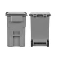 thumbnail image 5 of Set Of 4 Mini Trash & Recycling Cans With Lid & Wheels For Wwe Wrestling Action Figures, 5 of 5