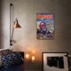 thumbnail image 3 of Hogar Resistente A La Intemperie Retro Chic Letras Signo Hierro Pintura Pared Dibujo Plantillas Likrtyny Arte Deco, 3 of 9