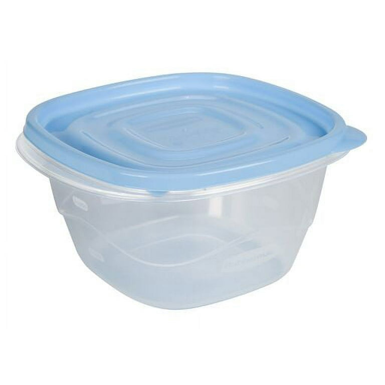 Rubbermaid Takealongs Food Storage Containers 8pk, Ice Blue