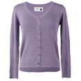 thumbnail image 5 of ZUARFY Women Spring Long Sleeve Knitted Short Cardigan V-Neck Button Down Solid Color Sweater Jacket Lightweight Thin Outwear, 5 of 14