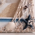 thumbnail image 2 of Nautical Photo Frame Beach Coastal Wooden Picture Holder with Ocean Seashell Ornaments Vintage Sculptural Photo Holder Art Tabletop Decor, 2 of 7