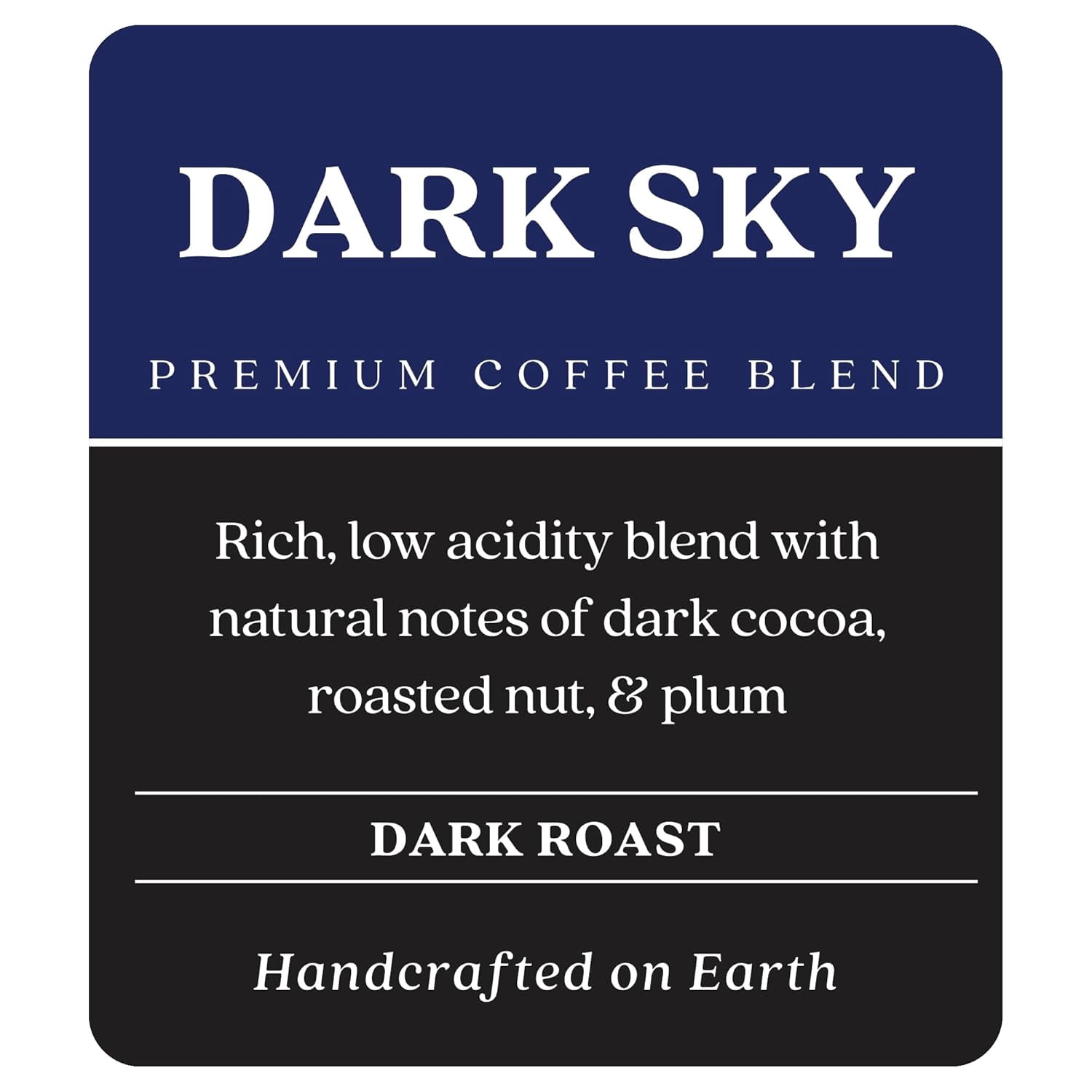 Copper Moon Dark Sky Blend, Single Serve Coffee Pods for Keurig K-Cup Brewers, Dark Roast, 36 Ct