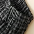 thumbnail image 5 of Women's Pants Fashion Casual Pants For Women Checkered Loose Harem With Elastic Waistband For Casual Wear, 5 of 6