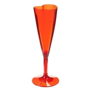Way To Celebrate Valentine's Day Heart Shaped Champagne Flute, Red