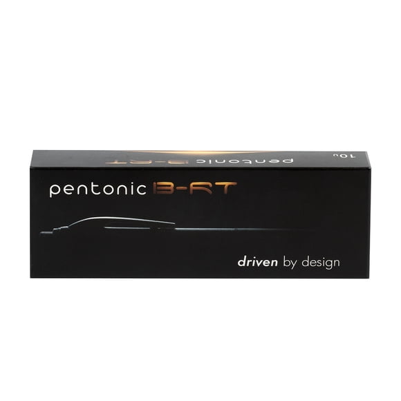 Bolígrafo Pentonic Retráctil BR-T 0.7 mm, 12 Piezas Color Azul