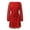 z14Red, variant on Women's Dress Fashion Casual Dresses Daily Wear Holiday Party Sequin Beaded Lace Up Long Sleeve Female Sundress Lady Beach Elegant Women Clothes Stylish