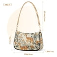 thumbnail image 3 of FORMRS Womens Shoulder Bag with Chain Strap Clutch Purse Cute Tote Handbag, Deer Pattern, 3 of 7