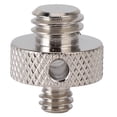 thumbnail image 1 of 1/4in to 3/8in Male Threaded Tripod Screw Adapters Double Sided Standard Mounting Thread Converter, 1 of 14