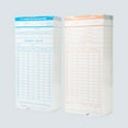 thumbnail image 3 of 90pcs/ Pack Time Cards Timecards Monthly 2-sided 18 * 8.4cm for Employee Attendance Time Clock Recorder, 3 of 7