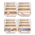 thumbnail image 6 of Blue Purple Ombre Non-Slip Stair Treads for Wooden Steps, 7 Pack-8x30in Carpet Stair Mats with Adhesive Backing, Noise-Reducing Step Covers for Indoor Stairs, Easy to Install & Residue-Free, 6 of 7