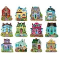 thumbnail image 4 of Cra-Z-Art Multi-Shaped 500 Piece Jigsaw Puzzle - Sweet Cottages, 4 of 9