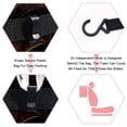 thumbnail image 3 of Bats Foldable Car Trash Can Mini Trash Can with Lid Leak-Proof Car Garbage Can Hanging Storage Bag Car Trash Bin, 3 of 6
