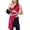 Hot Pink, variant on Post Shoulder Surgery Dress for Women Full Tear Away Sleeveless Tank Dress Side Split Open Surgery Recovery Dress for Post Shoulder After Rotator Cuff Adaptive Clothing Pink XXL