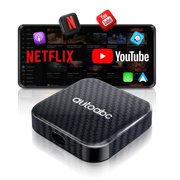 AUTOABC Wireless CarPlay Android Auto 2+16G AI Box Adapter Built-in Play Store Netflix YouTube Smart Toyota For Mazda Hyundai Haval GMC Ford