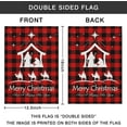 thumbnail image 5 of Christmas Nativity Scene Garden Flag 12x18 Inch Vertical Double Sided, Xmas Scene Story Red Buffalo Check Plaid Garden Yard Flag,Winter Holiday Farmhouse Yard Outdoor Decoration¡­, 5 of 6