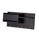 thumbnail image 4 of Soporte de madera para llaves y correo, estante para llaves, decoración de pared, organizador de correo y llaves Negro, 4 of 7