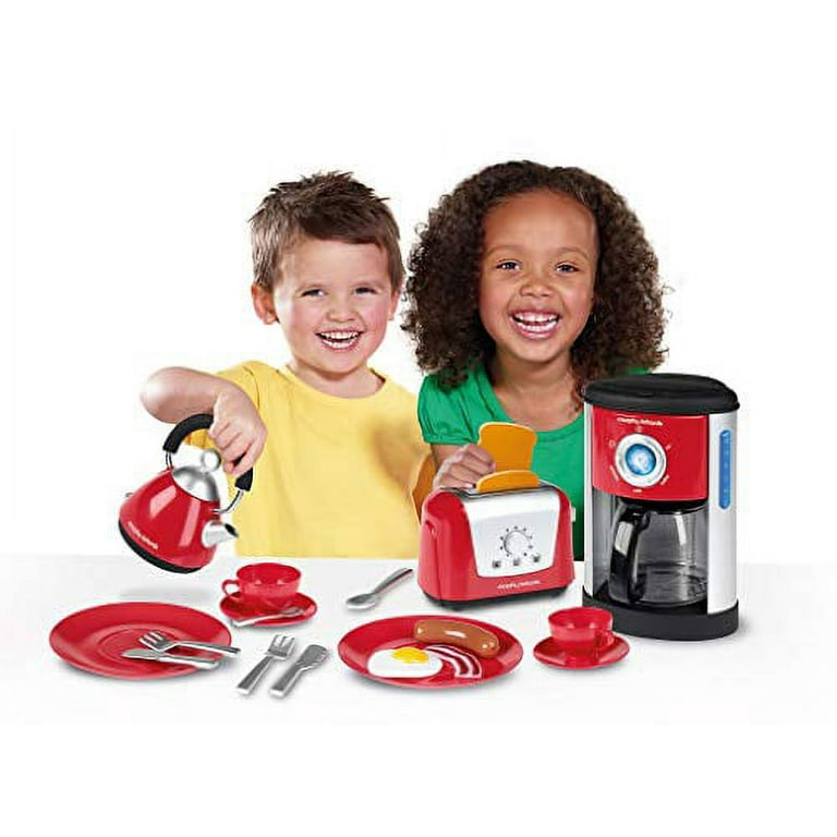 Casdon Morphy Richards Toaster & Kettle | Interactive Toy Toaster & Kettle  for Children Aged 3+ | Looks Just Like The Real Thing for Endless Fun!