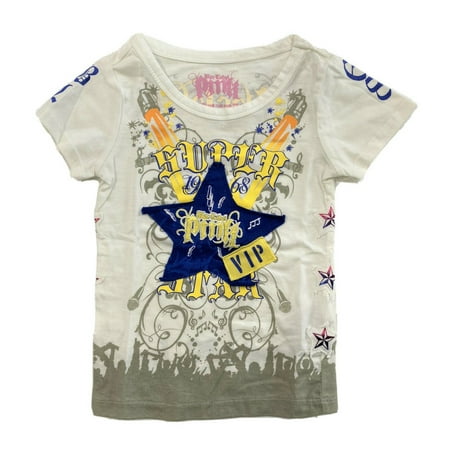 

BLAC LABEL PINK GIRLS TOP - FRONT BACK SZ 24 MONTHS - TEE SHIRT SHORT SLEEVE