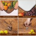 thumbnail image 5 of Kitchen Rug Sets 2 Pieces Non Slip Rugs Kitchen Mats for Floor 17"x48"+17"x30" Washable Hallway Laundry Room Runner Rug Standing Mat Carpet Home Decor Fruit, 5 of 6