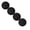 Black, variant on 1 Pc Door Stoppers Wall Protector Silicone Door Bumper Round Silicone Door Knobs Guard Wall Shield Self-Adhesive Wall Shield Self Adhesive Door Handle Bumper for Walls, Beige