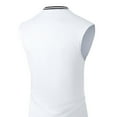 thumbnail image 4 of Compression Tank Top Men Qiggri Men's Summer Sports Sleeveless Round-Neck Solid Shirt Trendy T-Shirt, 4 of 8