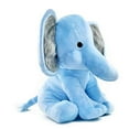 thumbnail image 2 of KINREX Stuffed Elephant Animal Plush - Toys for Baby, Boy, Girls - Great for Nursery, Room Decor, - Blue - Measures 9 Inches, 2 of 4