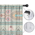 thumbnail image 4 of Blackout Kids Curtains,Orange and Purple Diamond Shaped Geometric Boho Pattern Childrens Insulated Curtains Set Of 2,Bedroom Essentials,Toddler Room Decor 42x84in(106x213cm), 4 of 5