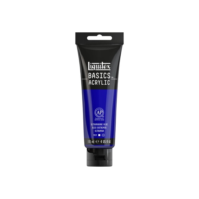 Liquitex Basics 380 - Paint - acrylic - ultramarine blue - opaque - 4 fl.oz