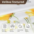 thumbnail image 3 of Kitchen Curtains Over Sink for Bathroom Window Cafe Basement Cortinas para Cocina Farmhouse Camper Rv Short Mini Curtain Flower Floral Summer Elegant Country Rustic Modern Cute - 26×36’’, 3 of 6
