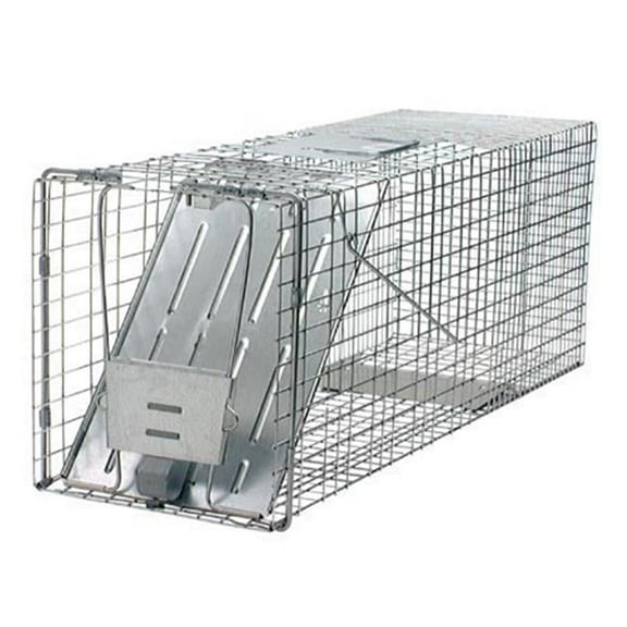 10 in. W x 32 in. L x 12 in. H One Door Groundhog Animal Trap