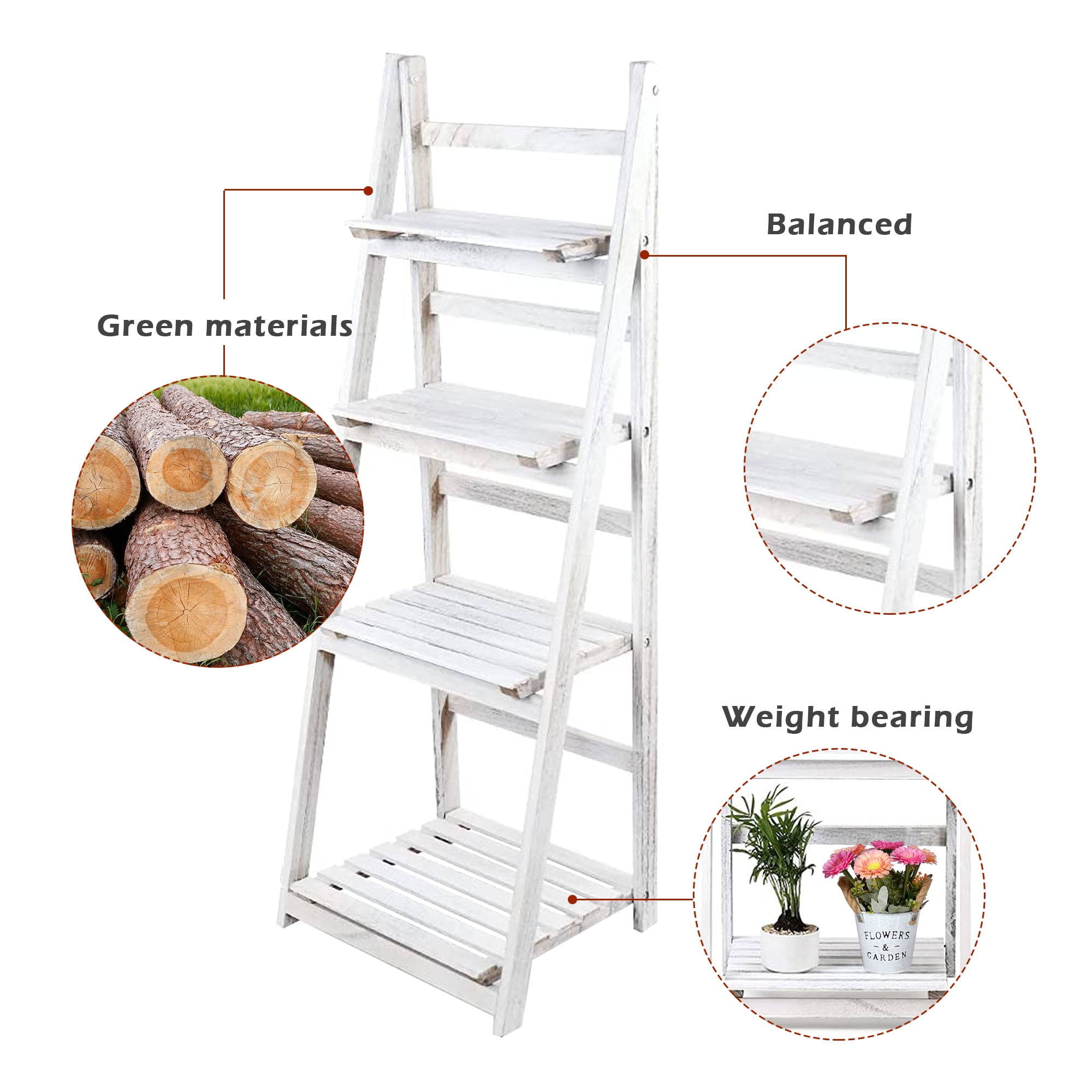 平棚 1450x350x300 Nexera Jasper 4-Shelf Audio Tower Bookcase, White | The Home Depot