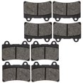 thumbnail image 4 of Niche Brake Pad Set for Yamaha FZR1000 Semi-Metallic Motorcycle 4 Pack 519-KPA2434D, 4 of 5