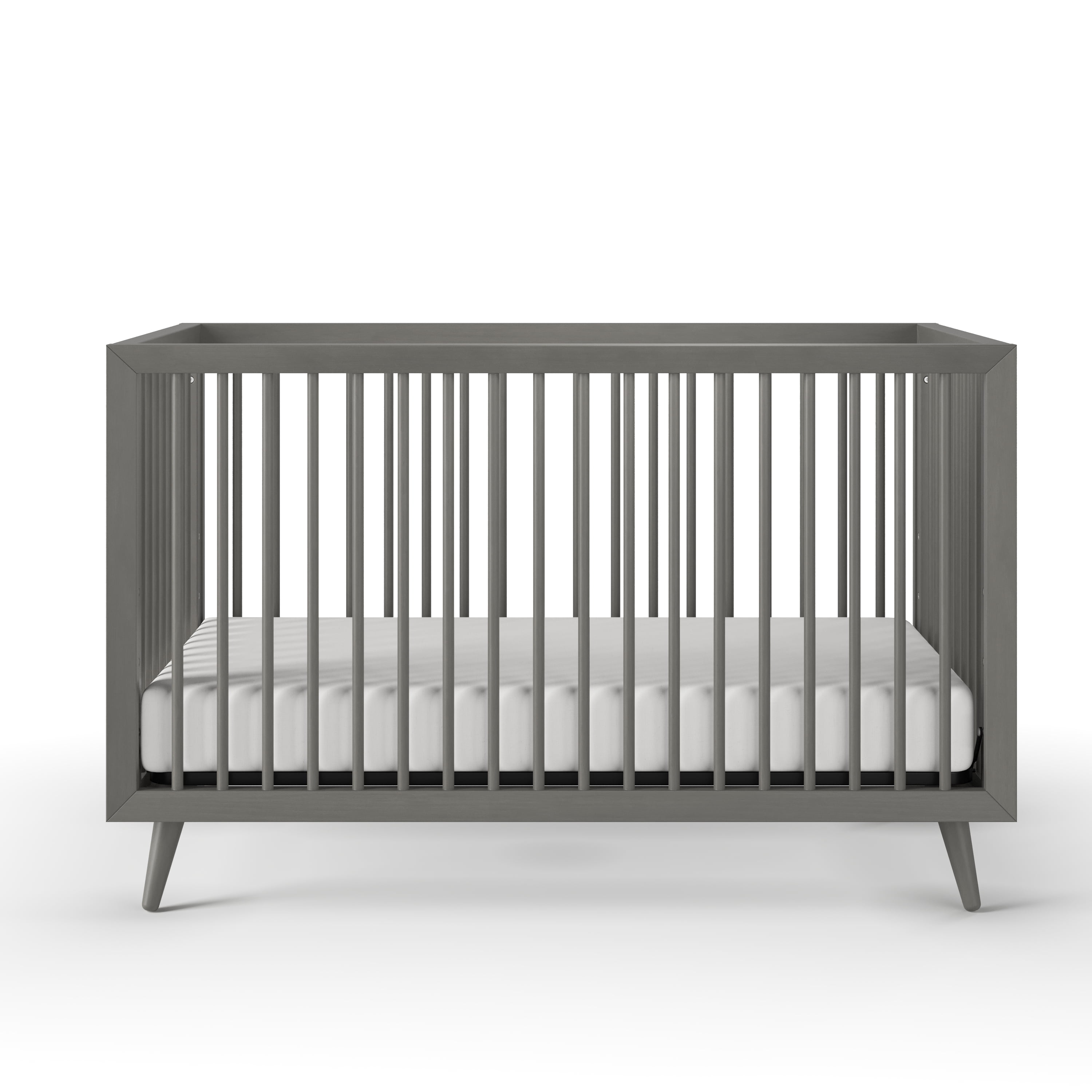Child Craft Cranbrook 4-in-1 Convertible Crib, Lunar Gray
