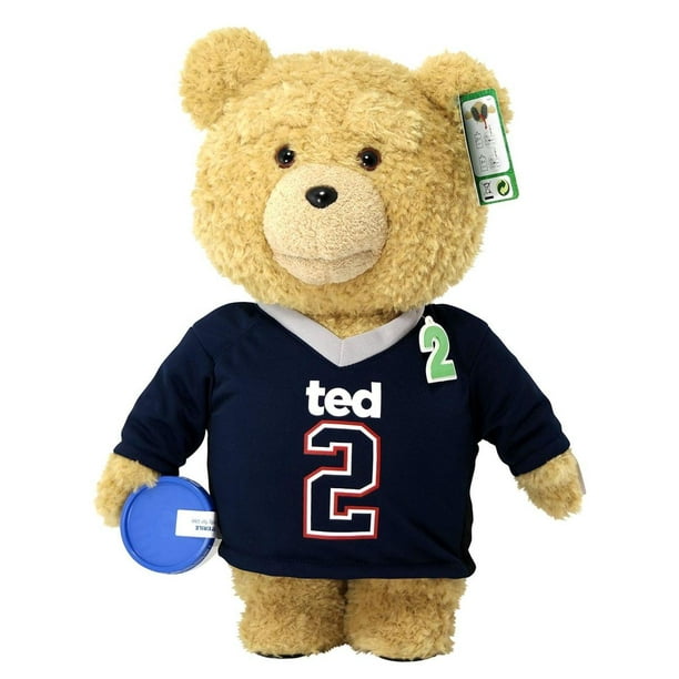 Ted 2 Movie Ted In Jersey Rated R 24 Talking Plush Walmart Com Walmart Com