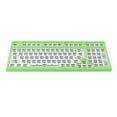 thumbnail image 2 of Teclado mecánico de 98 teclas perfke luz RGB intercambiable en caliente DIY Verde, 2 of 9