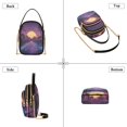 thumbnail image 3 of FORMRS Crossbody Bag for Women Quilted Travel Shoulder Cell Phone Purse with Chain Strap Handbag, Blue Neon Road, 3 of 7