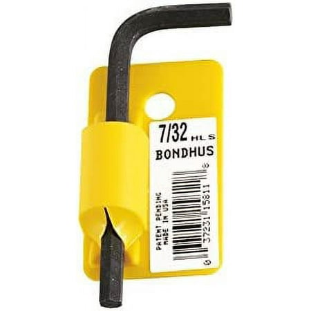 UPC: 0037231158088 | 9/64  Hex L-Wrench – Short Tagged & Barcoded